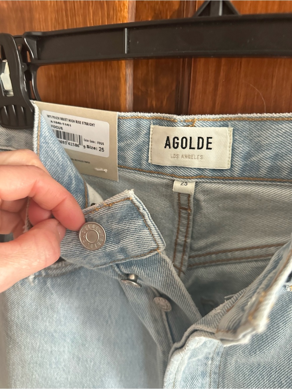Agolde 90’s Pinch Waist High Rise Straight Jean - Picture 4 of 11